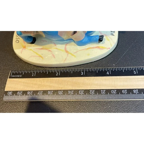 Pig Invasion Pigcasso Collectible Figurine Farm Anthropomorphic Decor 2001 - Picture 7 of 7